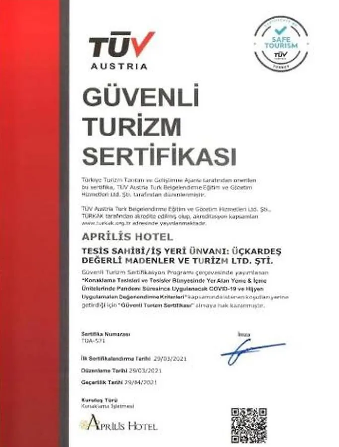 Aprilis Hotel - Special Category Istanbul